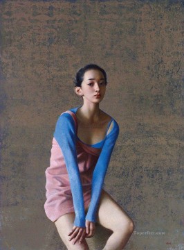 Chinese ballet girl Oil Paintings